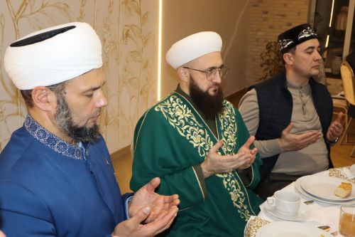 Визит муфтия Татарстана Камиля хазрата Самигуллина в Буинск