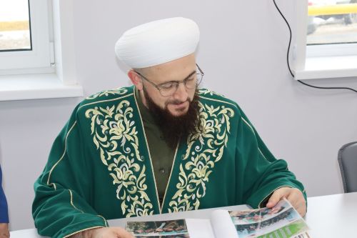 Визит муфтия Татарстана Камиля хазрата Самигуллина в Буинск
