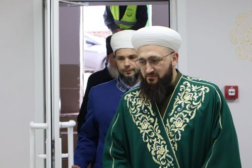 Визит муфтия Татарстана Камиля хазрата Самигуллина в Буинск