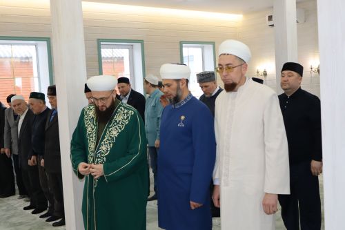 Визит муфтия Татарстана Камиля хазрата Самигуллина в Буинск
