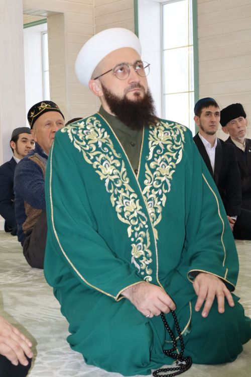 Визит муфтия Татарстана Камиля хазрата Самигуллина в Буинск