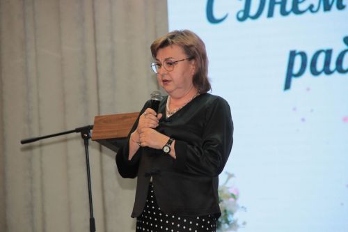 Торжественное мероприятие, посвященное Дню социального работника с участием заместителя министра труда, занятости и социальной защиты РТ Эндже Ниязовной Нигметзяновой