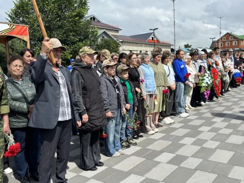 На центральной площади г.Буинска прохошел митинг,посвященный Дню памяти и скорби