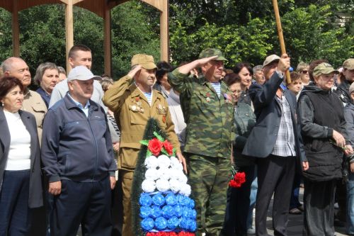 На центральной площади г.Буинска прохошел митинг,посвященный Дню памяти и скорби