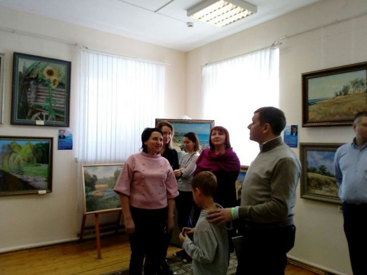 Марат Зяббаров с семьей посетил музей (ФОТО, ВИДЕО)