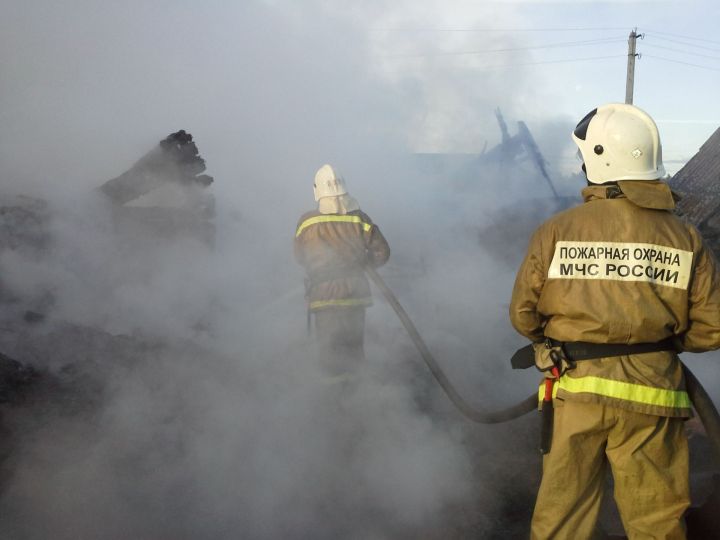 Сегодня в Буинском районе на пожаре погиб мужчина (+фото)