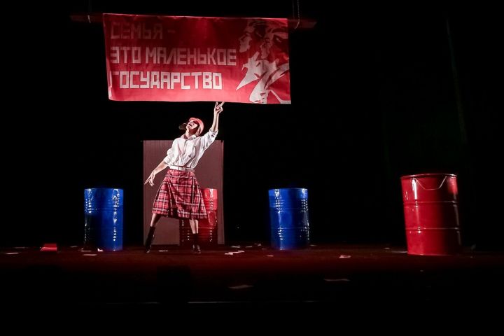 Сегодня в Буинском театре был представлен  предпремьерный показ спектакля «Благодать»