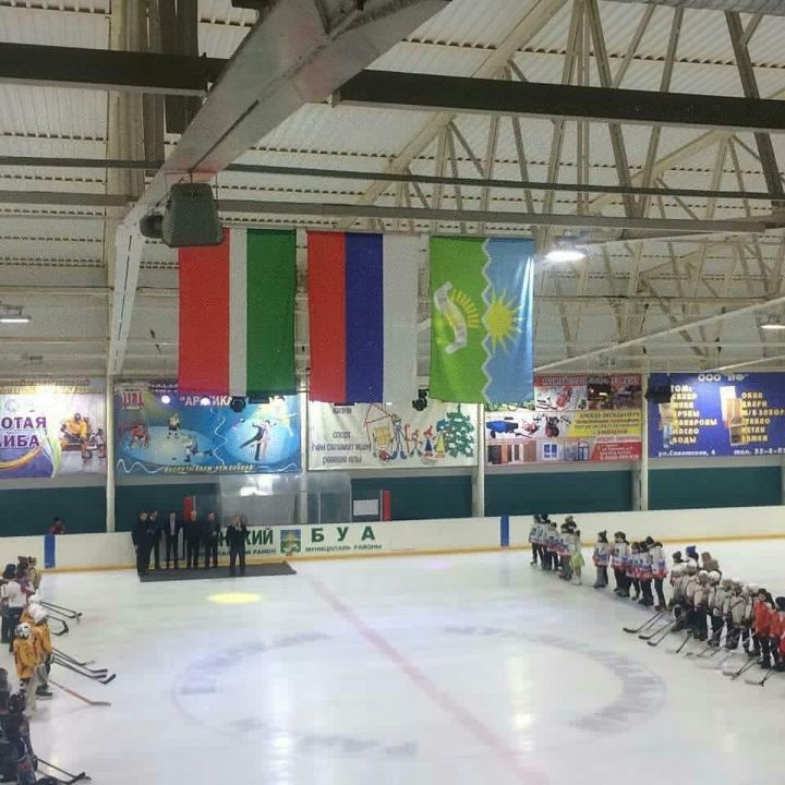 В Буинске состоялось открытие финала республиканского этапа всероссийских соревнований юных хоккеистов клуба "Золотая шайба"