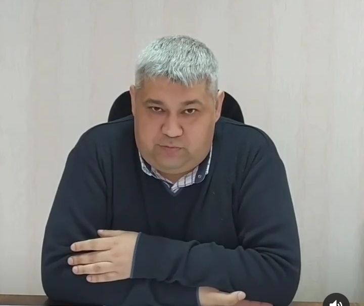 Начальник Буинского филиала Роспотребнадзора РТ Артур Хасанов призывает жителей района соблюдать режим самоизоляции