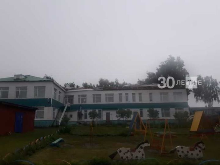 Жители Татарстана делятся фото и видео сегодняшнего урагана