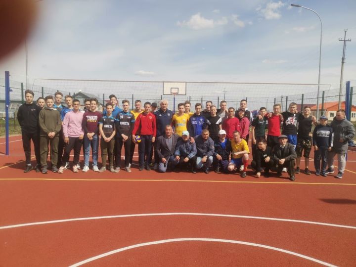 В Буинском районе открылась универсальная спортивная площадка (ФОТО ВИДЕО)