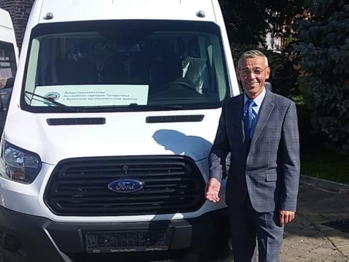 Дом дружбы народов Буинска получил микроавтобус "Форд транзит" от Ассамблеи народов Татарстана