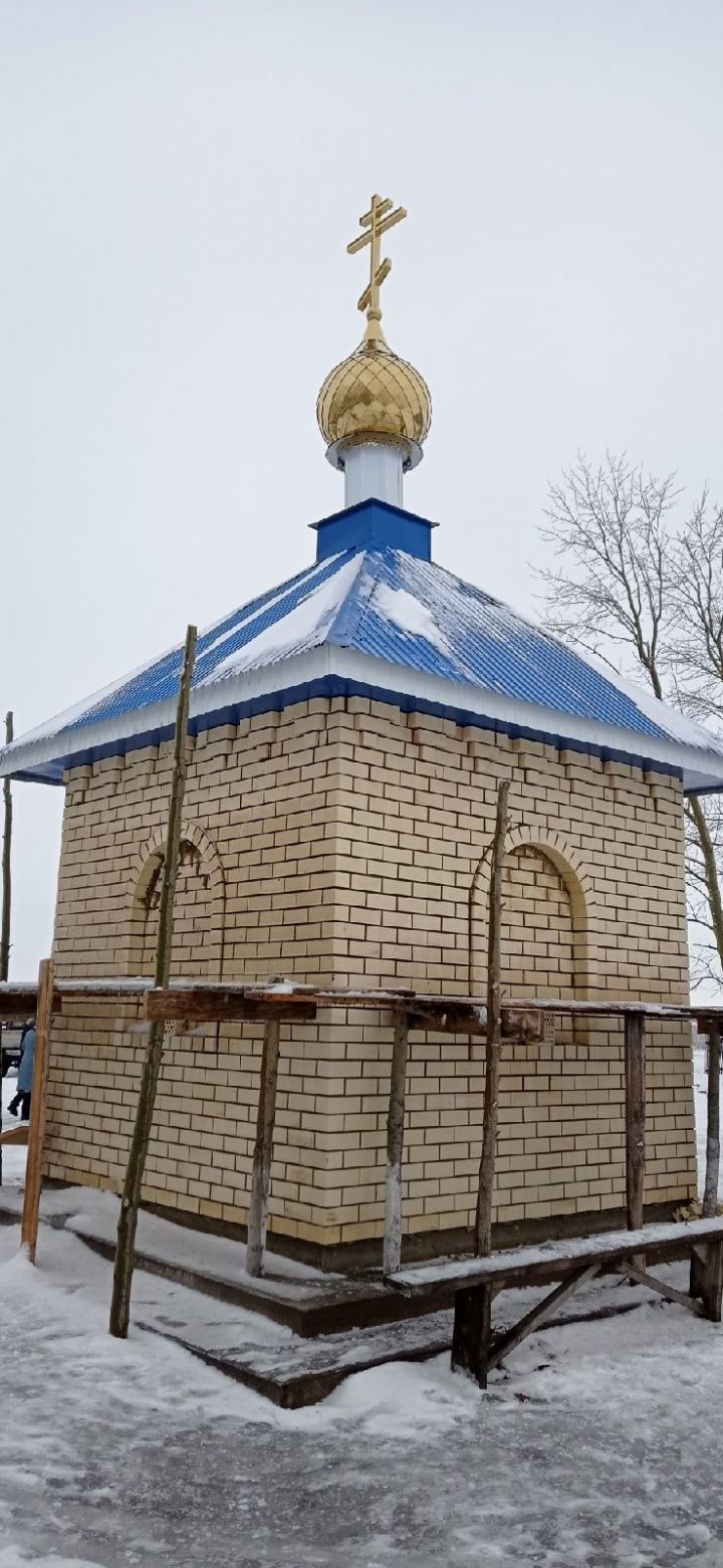 В деревне Адав-Тулумбаево Буинского района на средства граждан строится часовня (+фото)
