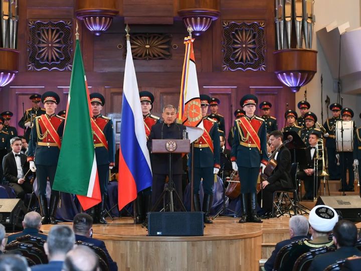 Ветераны боевых действий Буинска приняли участие в торжественном мероприятии к Дню защитника Отечества в Казани