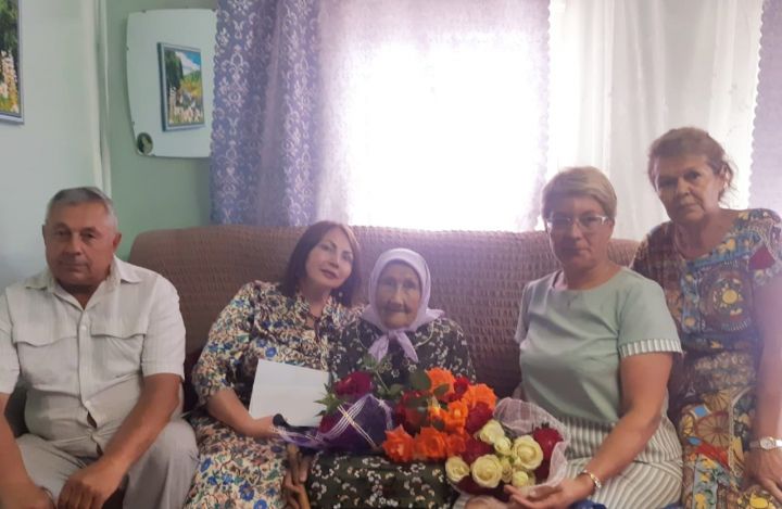 95-летний юбилей отметила труженица тыла Буинского района Ольга Матвеева