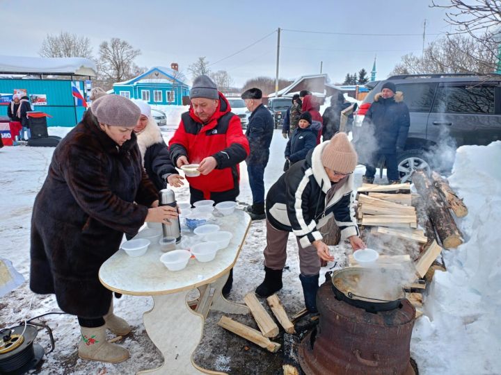 Жители села Черки-Дюртиле выразили поддержку участникам специальной военной операции