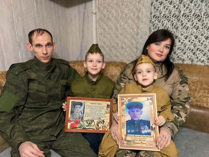 Супруга участника СВО из Буинска: «Два мира было перед глазами –  дети вокруг елки и муж-штурмовик под обстрелом»