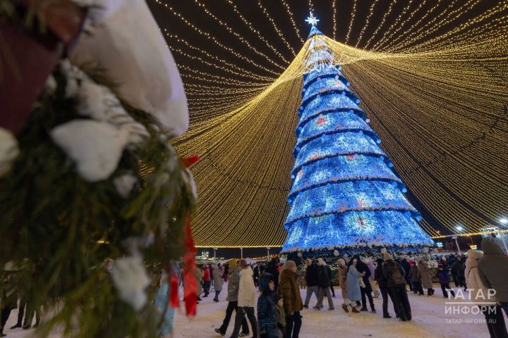 Новый год – 2026: праздничные локации в Казани и площадки, где разрешен запуск салютов