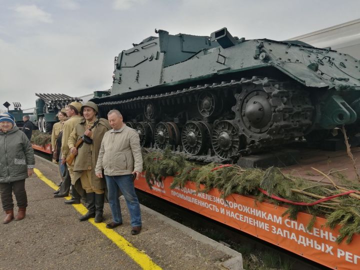 В Буинск прибыл «Поезд Победы» (фото, видео)