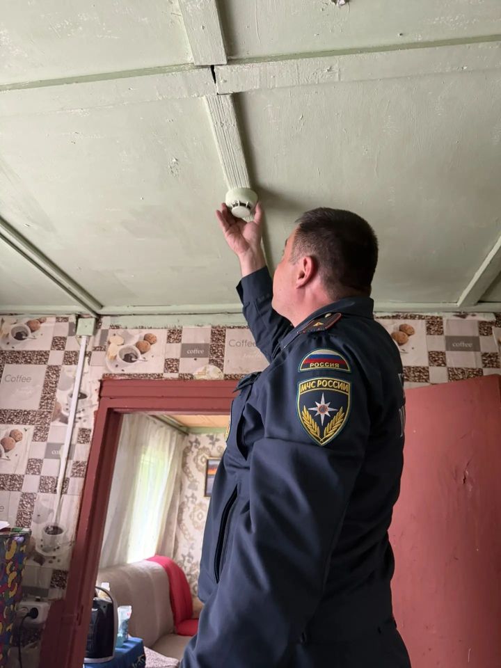 В Буинском районе прошла профилактическая акция по обеспечению пожарной безопасности