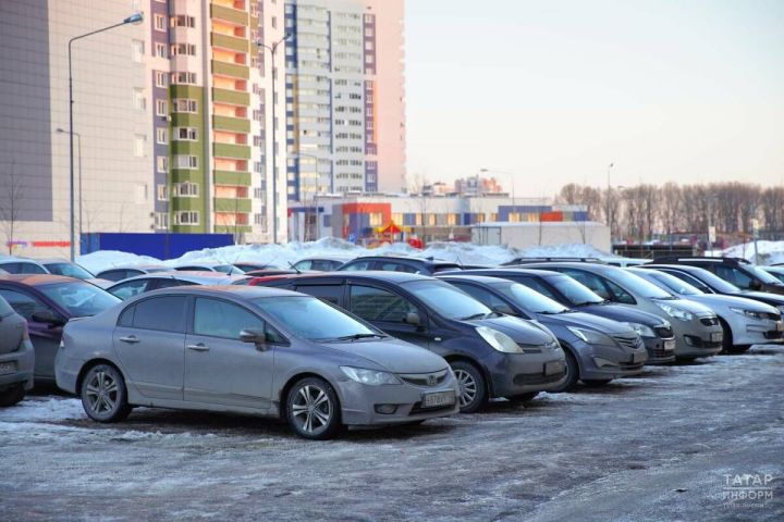 Какие автомобили нельзя парковать во дворах в Татарстане