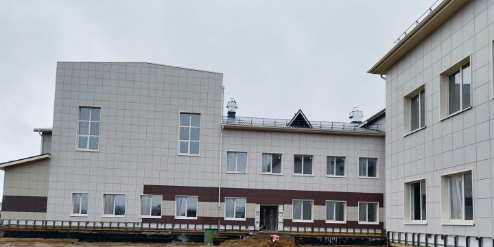 В Буинске продолжается строительство школы на 192 места