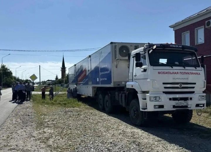 Врачи приехали в село: мобильный комплекс из Казани начал диспансеризацию в Буинском районе