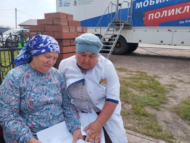 В Буинском районе работает Мобильная поликлиника