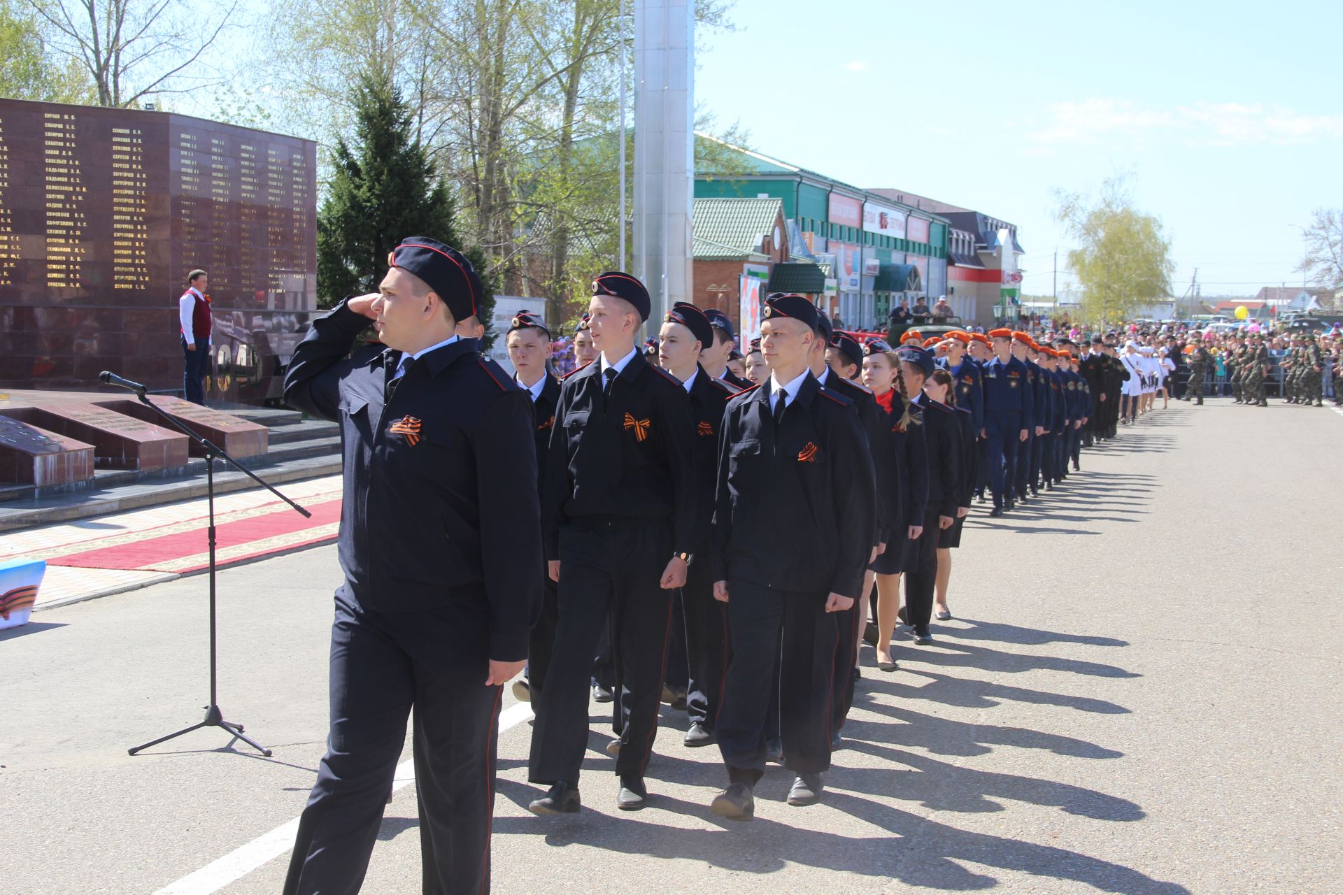 Парад Победы в Буинске