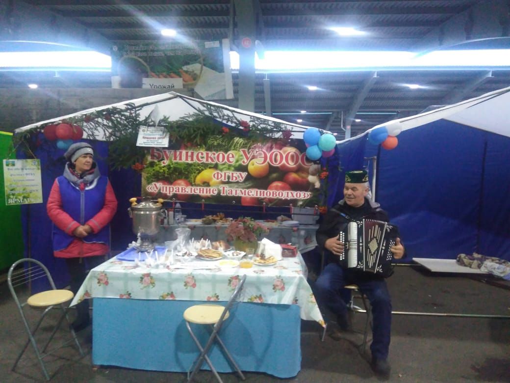 Сегодня буинские мелиораторы приняли участие на ярмарке в Казани (+фото)