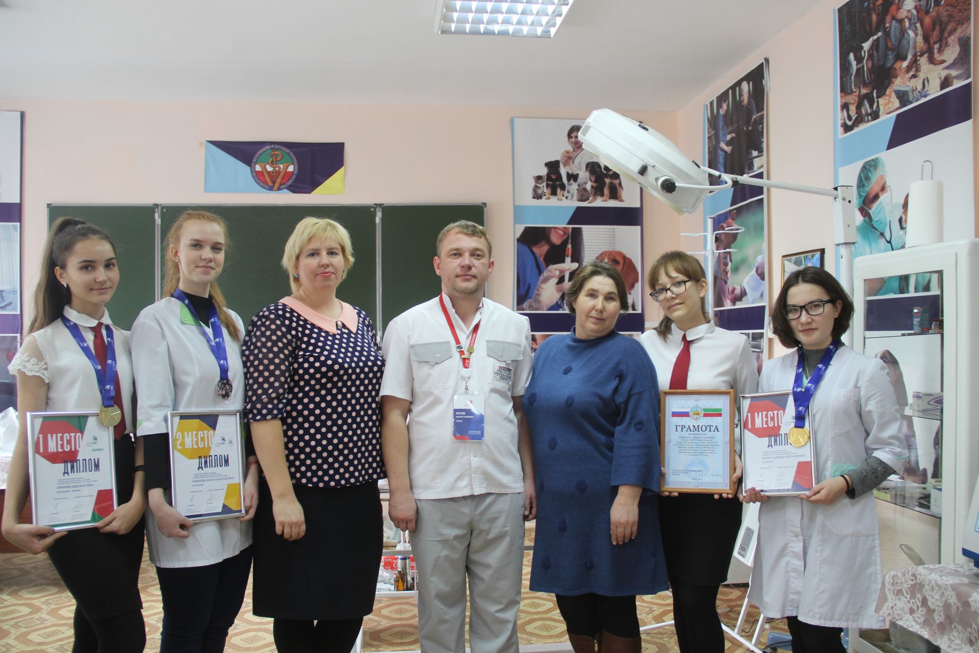 У буинских учащихся хорошие знания по ветеринарии (+ фото)