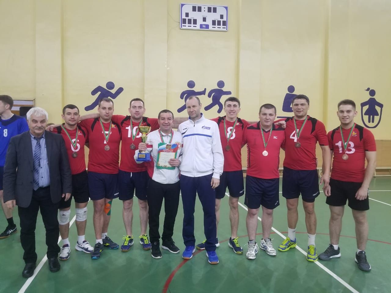 Среди сильнейших волейбольных команд Татарстана есть и буинская (+фото)