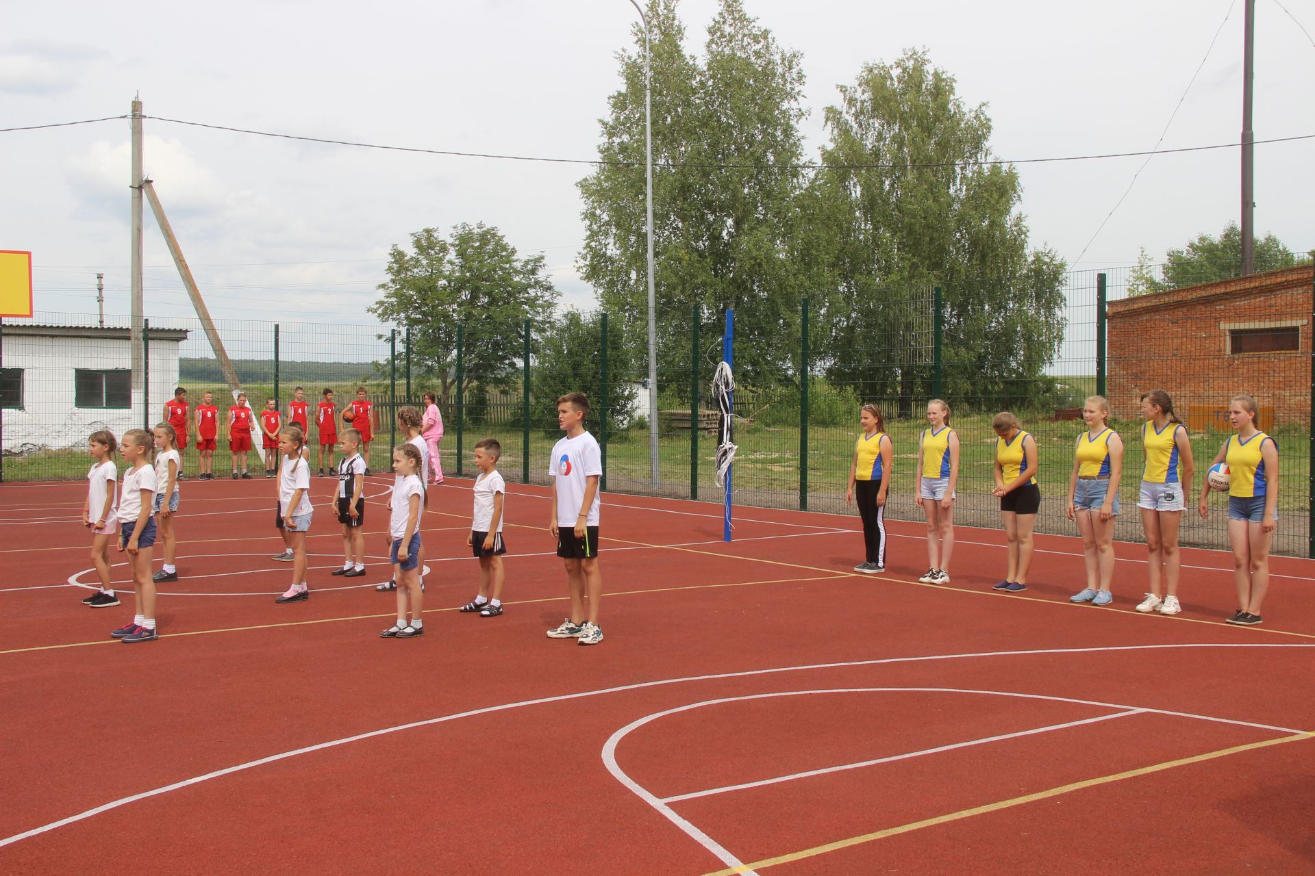 В селе Кият Буинского района открылась спортивная площадка (фоторепортаж)