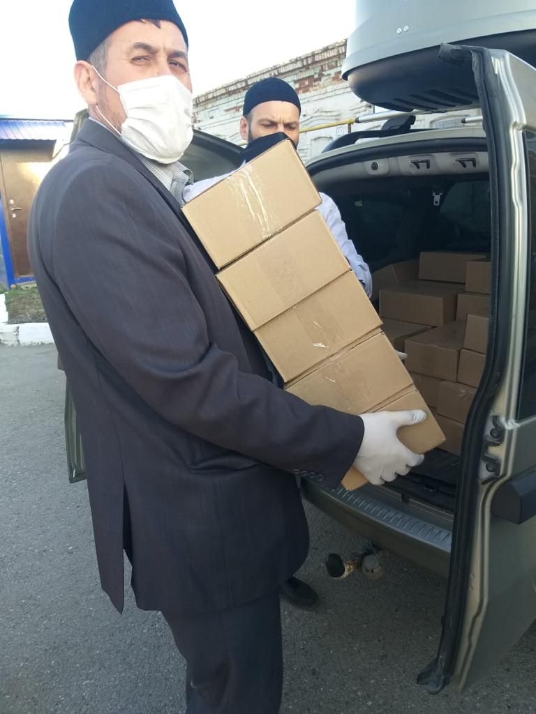 В Буинском районе раздали наборы на ифтар (+фото)