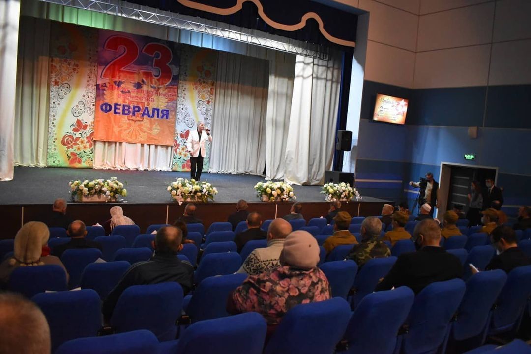 В Буинске состоялось торжественное мероприятие, посвященное Дню защитника Отечества (+фото)