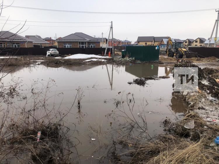 За сутки в Татарстане освободили от воды 79 придомовых участков