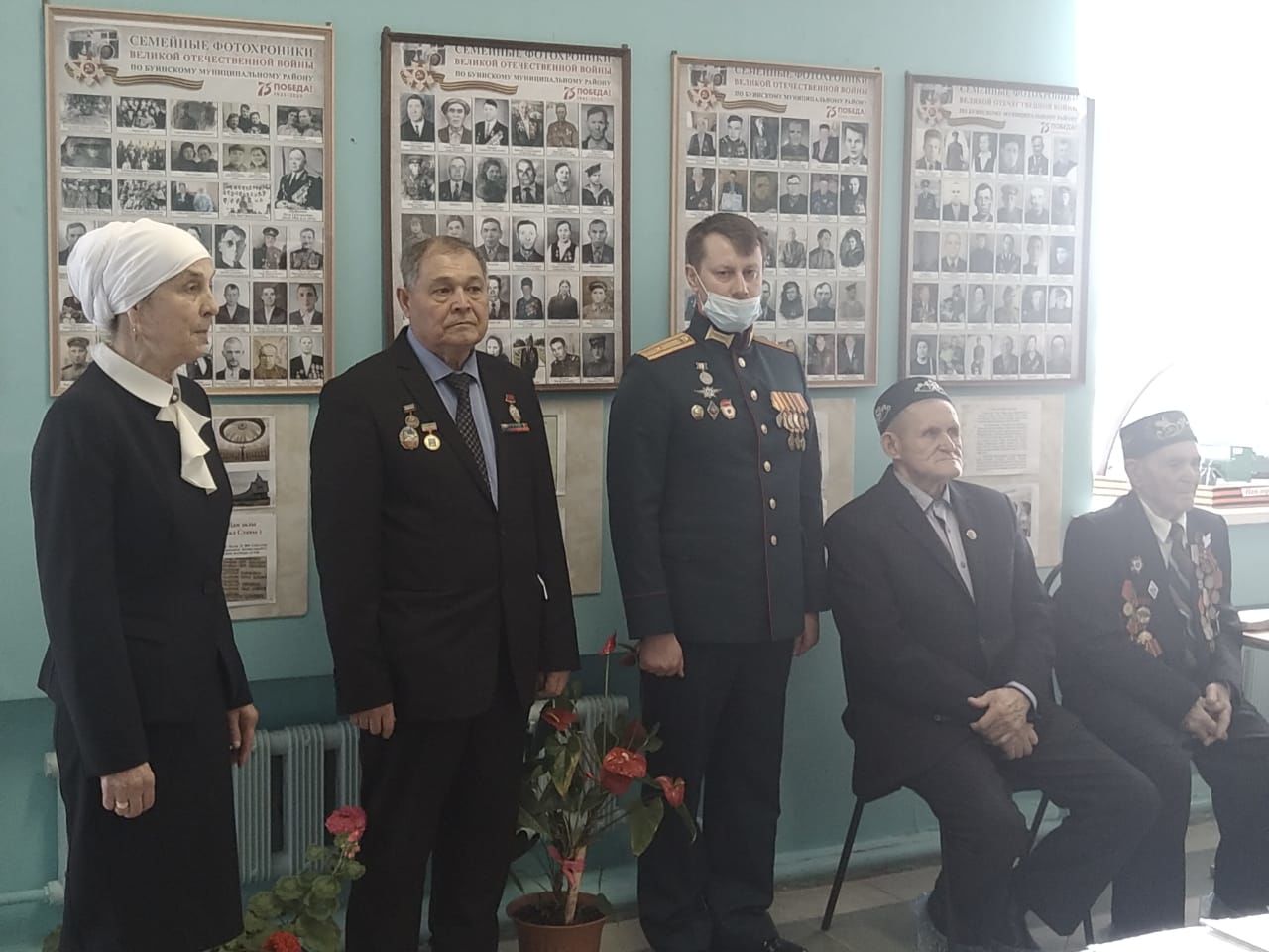 В Буинске  состоялось мероприятие по случаю 60-й годовщины полета Юрия Гагарина в космос
