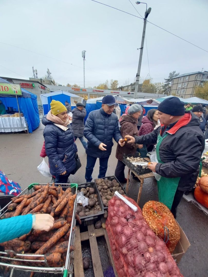 Буинцы реализовали на ярмарке в Казани более 54 тонн продукции