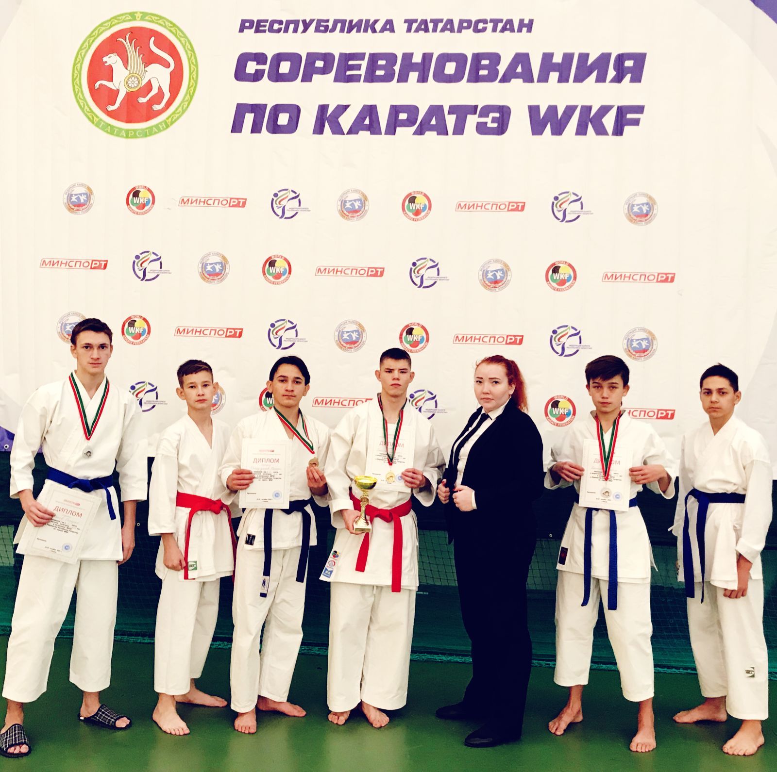 Громкие победы Буинских каратистов на чемпионате республики