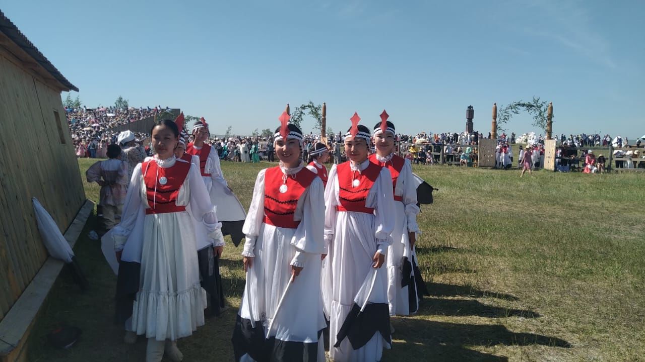 Буинцы участвуют в Сабантуе в Саха (Якутия) +фото