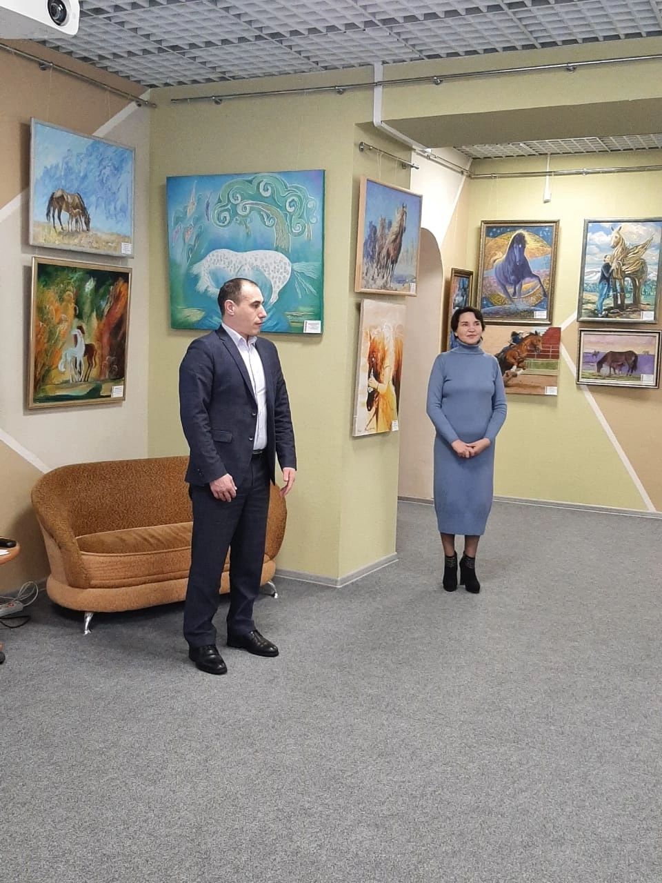 Сегодня в Буинском музее состоялось Новогоднее представление для детей из мобилизованных семей города