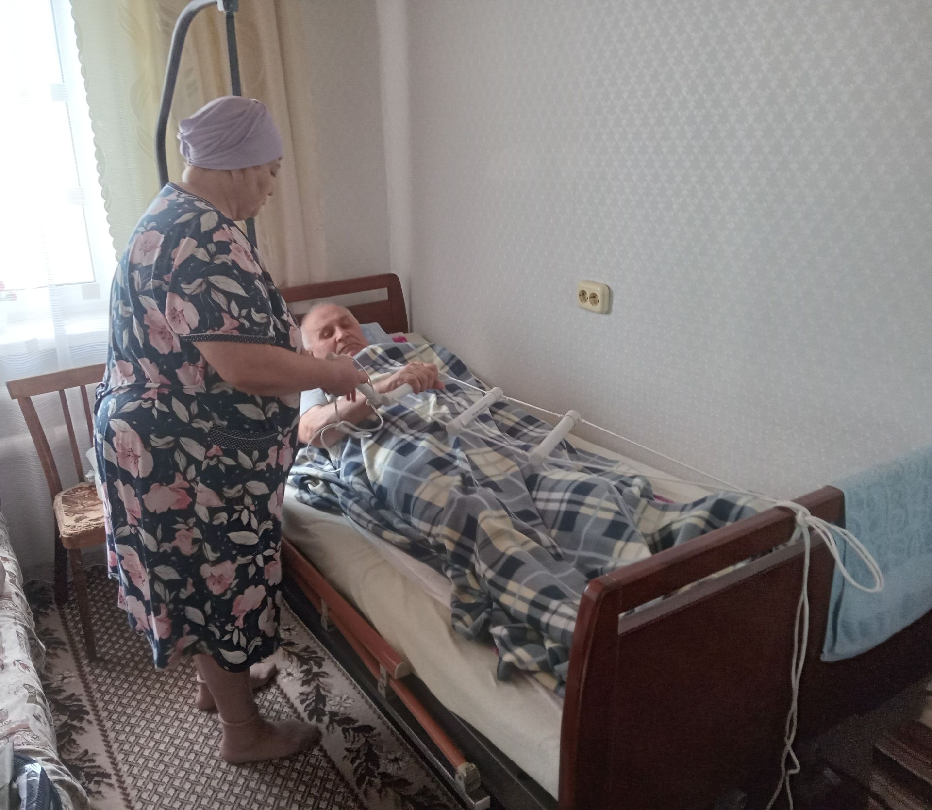 В Буинске проводятся занятия по  технологии  «Школа  ухода и реабилитации»