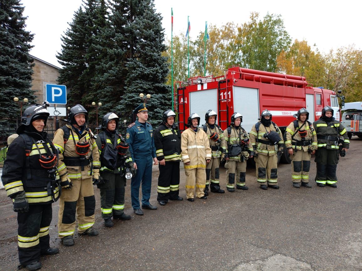 В Буинске прошли учения по гражданской обороне (фото)