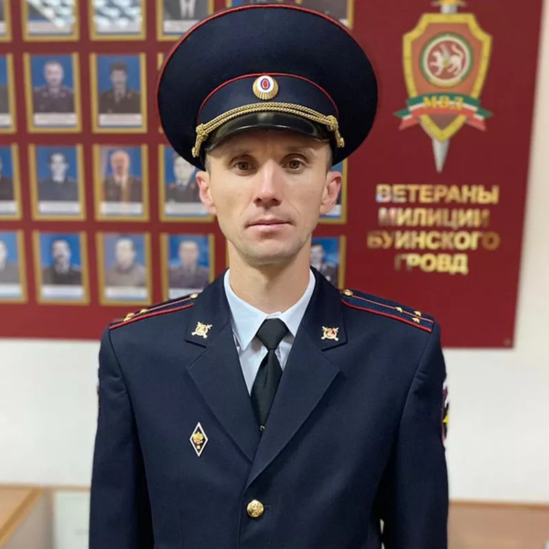 Поддержим буинца - участника конкурса «Народный участковый-2023», который представляет РТ