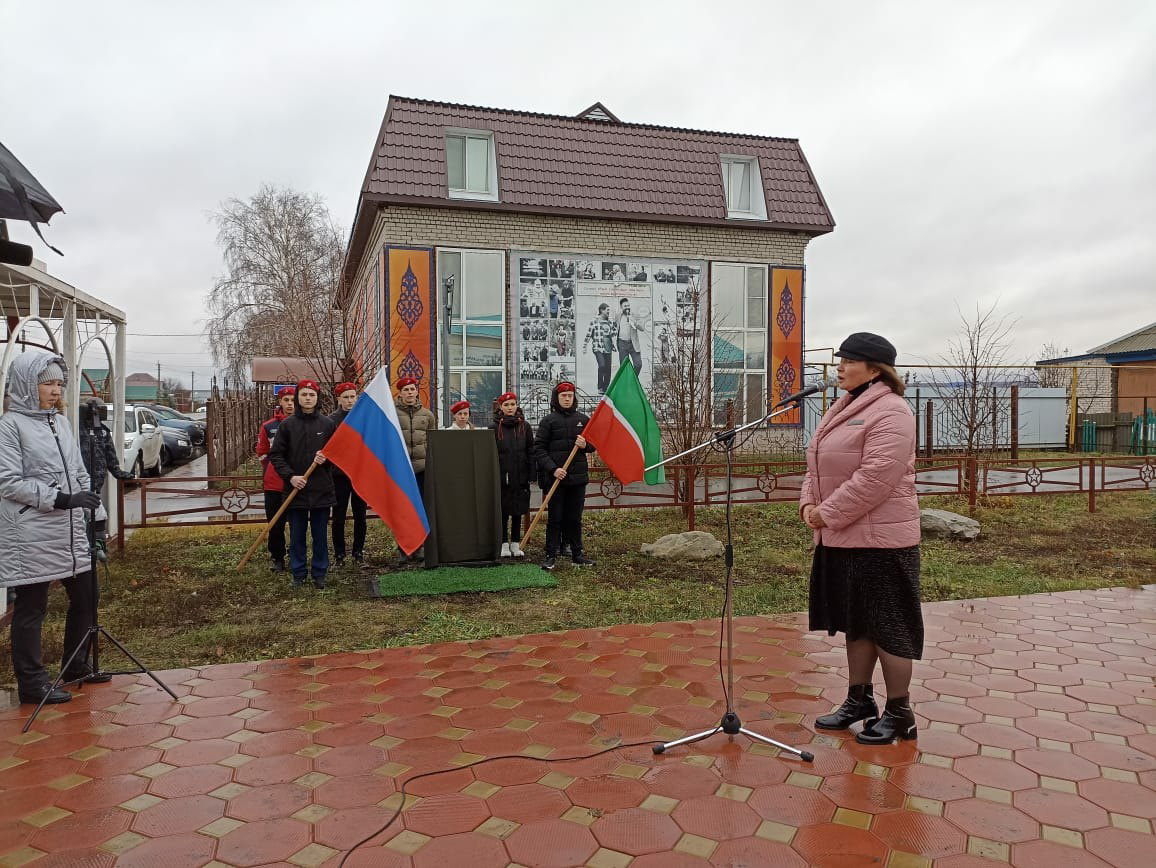Память погибшего участника СВО увековечили в родной деревне