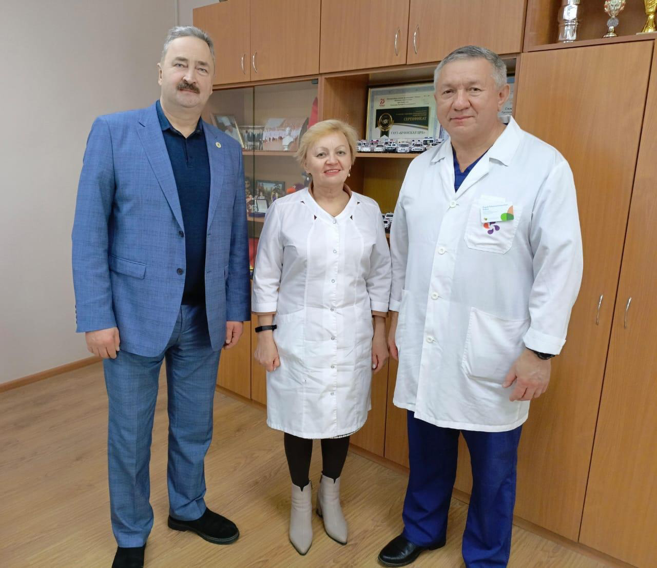 Врачи - земляки вели прием пациентов в Буинской ЦРБ