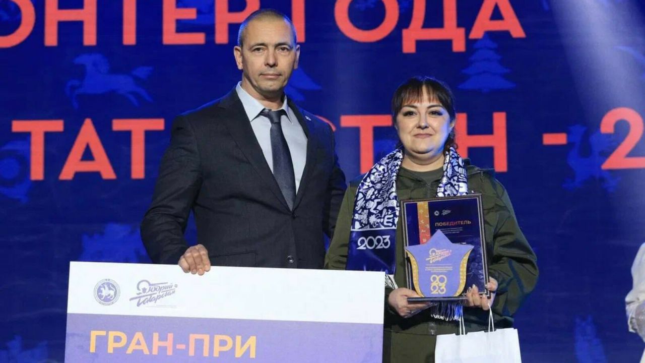 Волонтером года РТ стала участница отправок гумпомощи в ЛНР и Белгородчину
