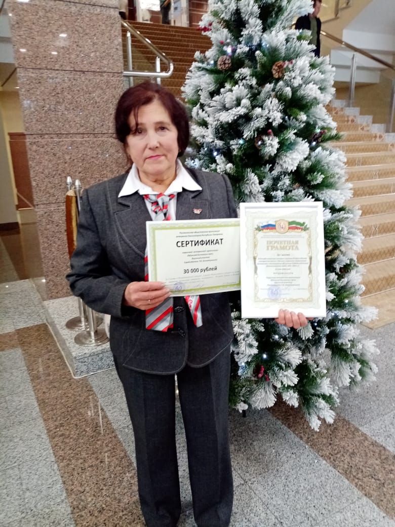 Первичная ветеранская организация Буинского района заняла первое место в республиканском конкурсе (+фото)