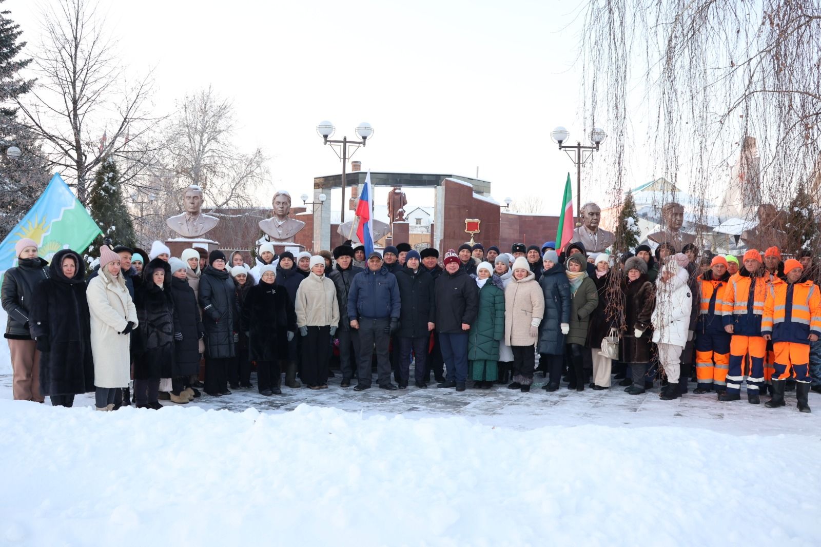 В Буинске сегодня почтили память земляков-героев (фото)