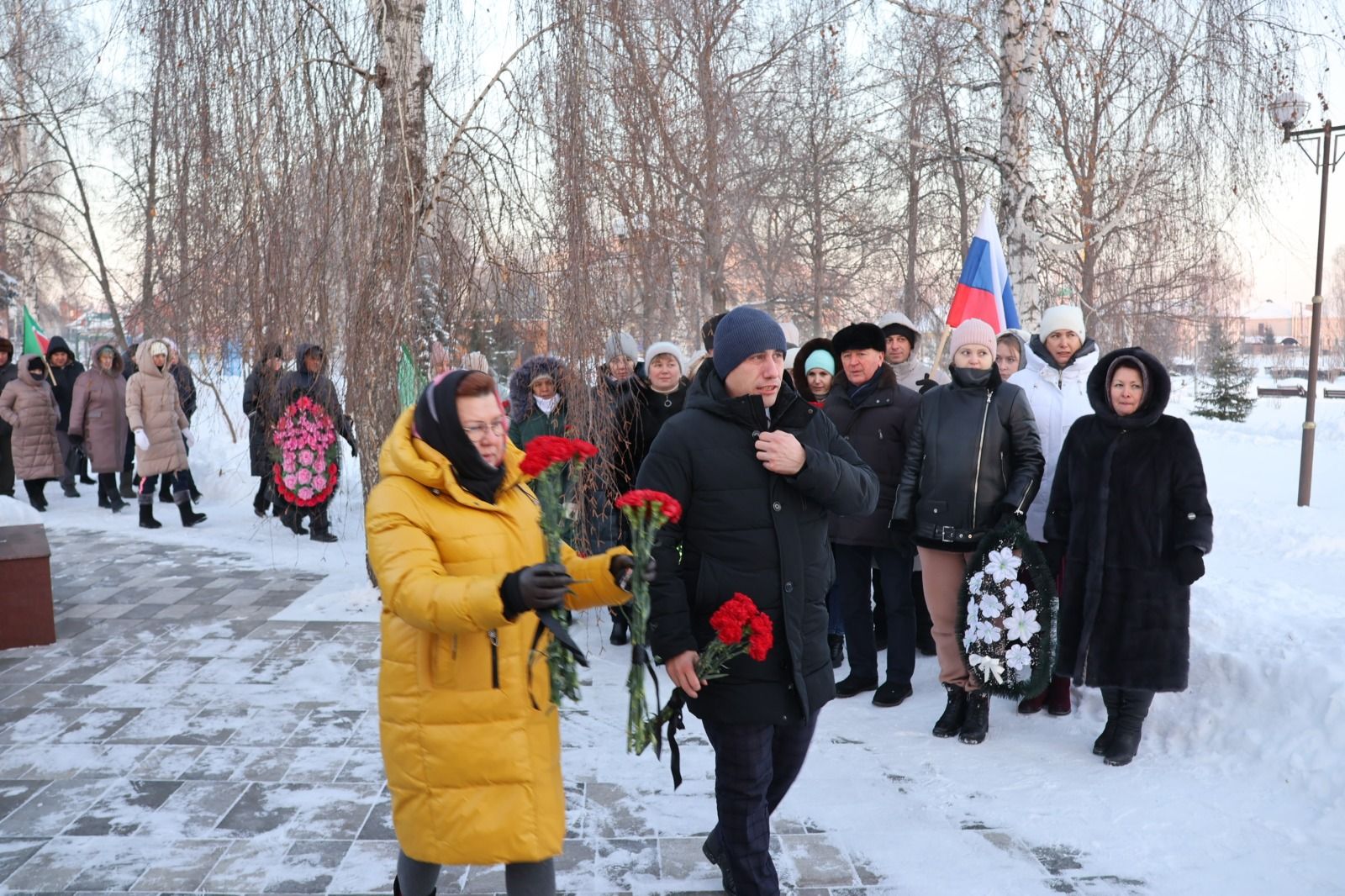 В Буинске сегодня почтили память земляков-героев (фото)